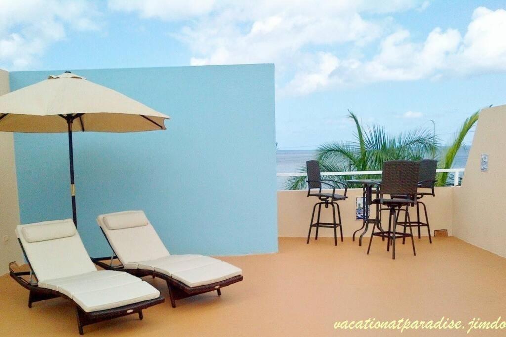Summer All Year! Oceanfront With Pool A/C Aguadilla Exterior foto